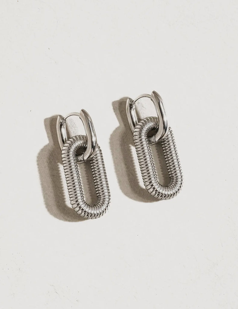 Double wear interchangeable earrings