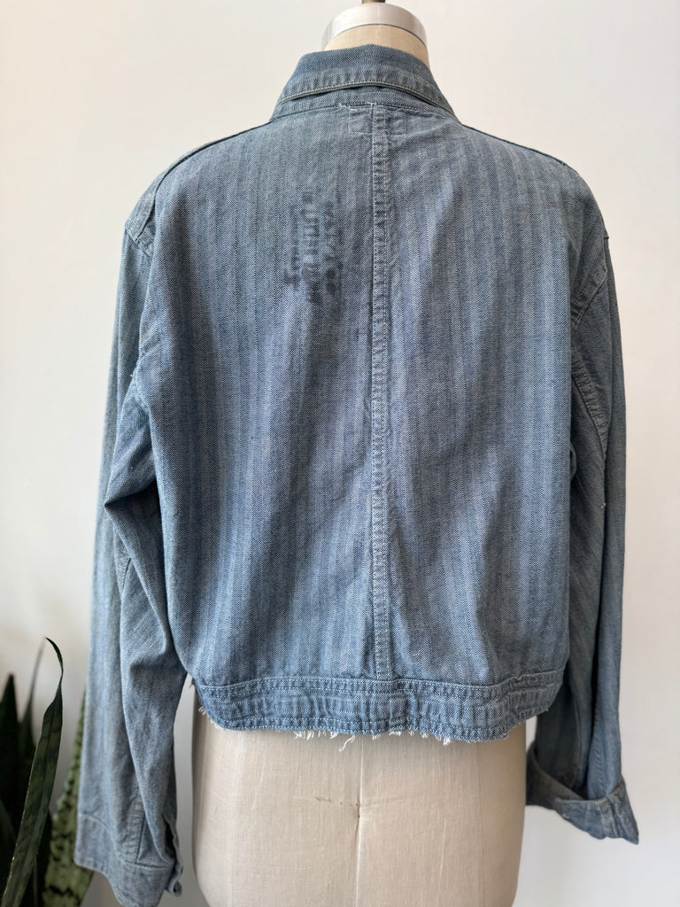 Vintage denim work jacket