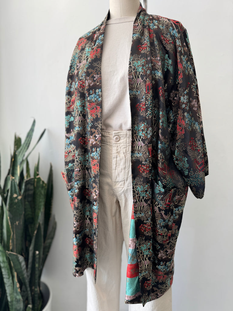 Vintage embroidered outerwear