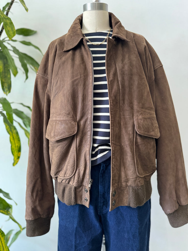 Vintage leather jacket