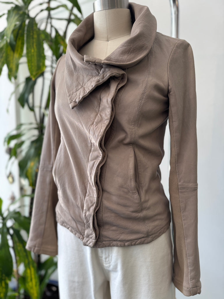 Designer leather ALL SAINTS jacket