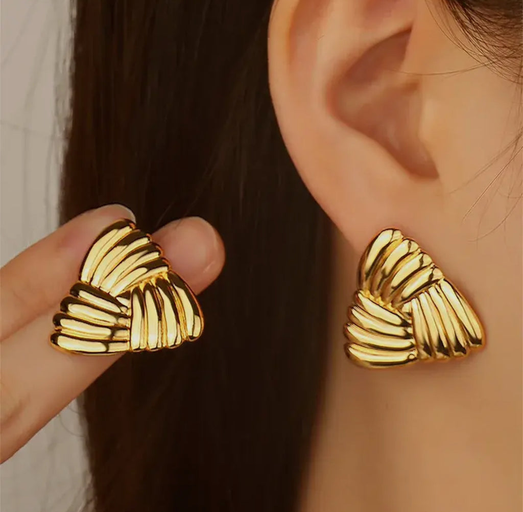 Triangle earrings