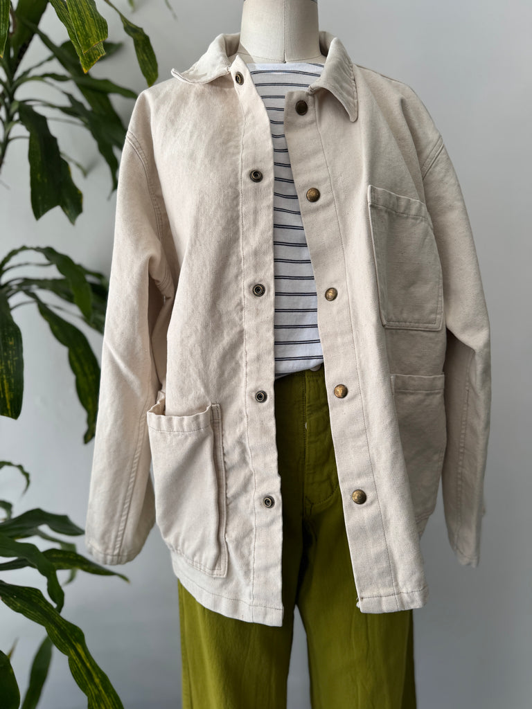 Handmade Canvas chore coat
