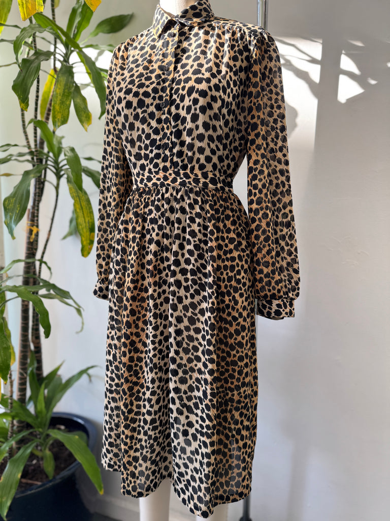 Vintage animal print 2 pc set