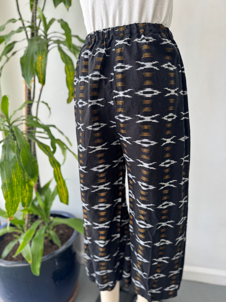 Printed cotton pants waist “26-40”