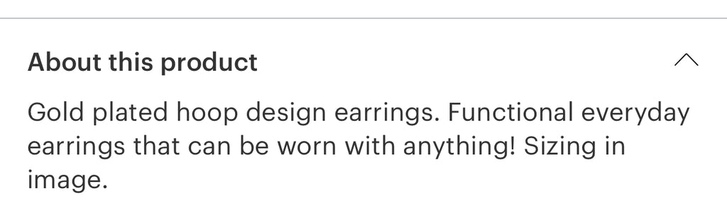 Everyday Earrings