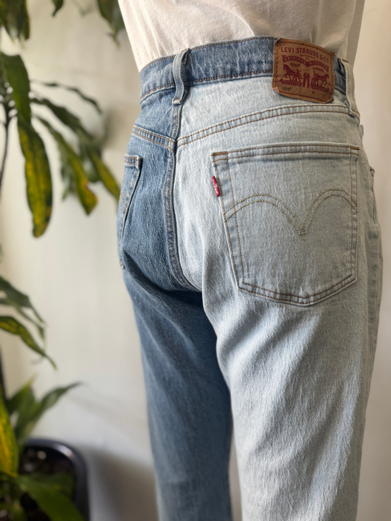Half split Levi jeans waist “30”