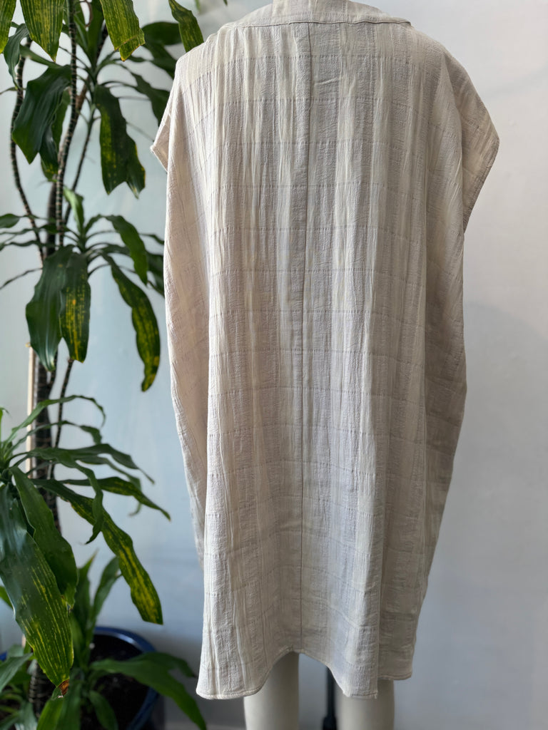 Curated oversized cotton dress