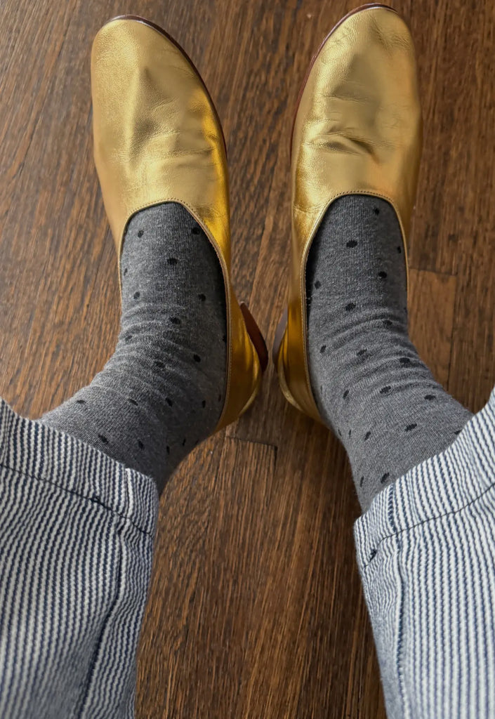 Le Bon Shoppe | polka dot | grey polka dot