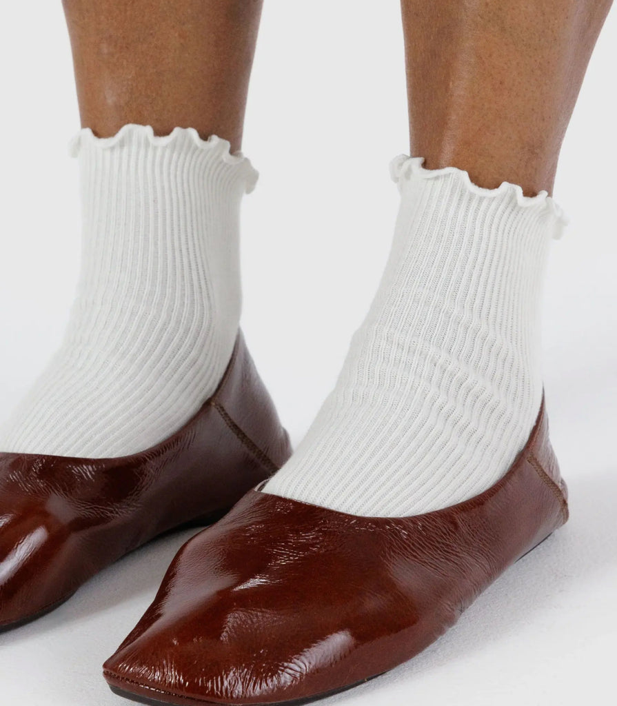 Baggu socks | white