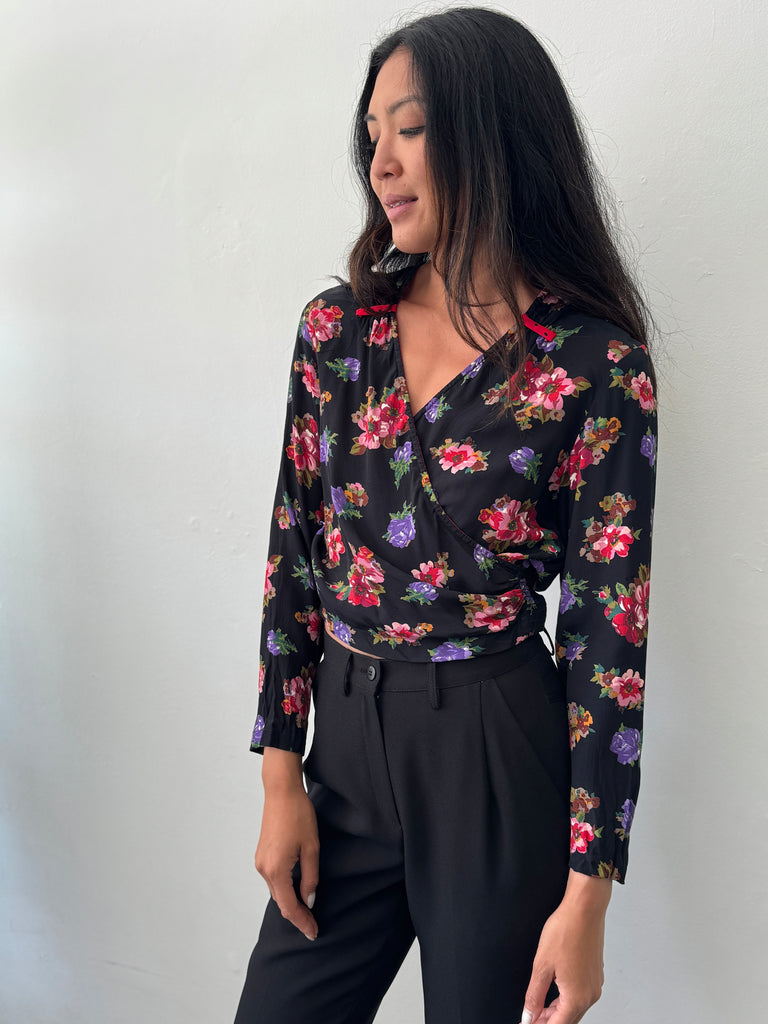 Vintage floral top