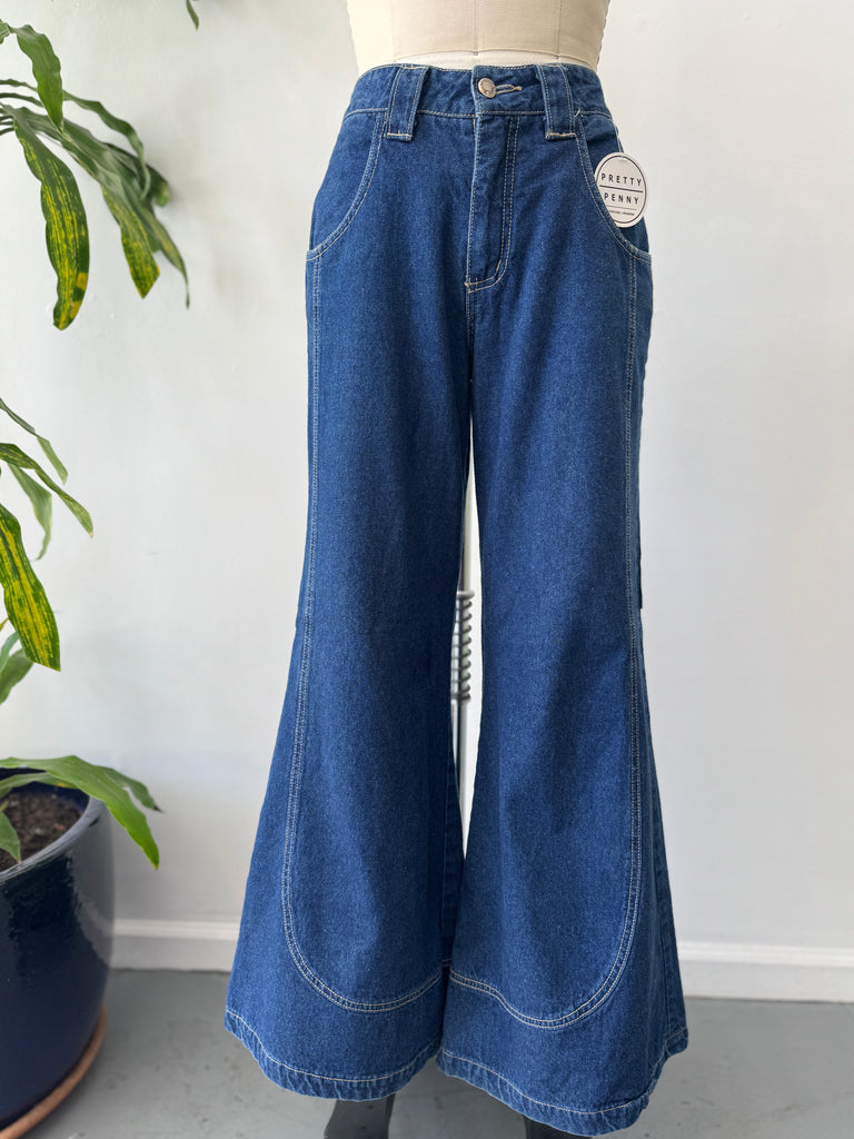 Vintage Paris Blues Experience wide legged pants “29/30”