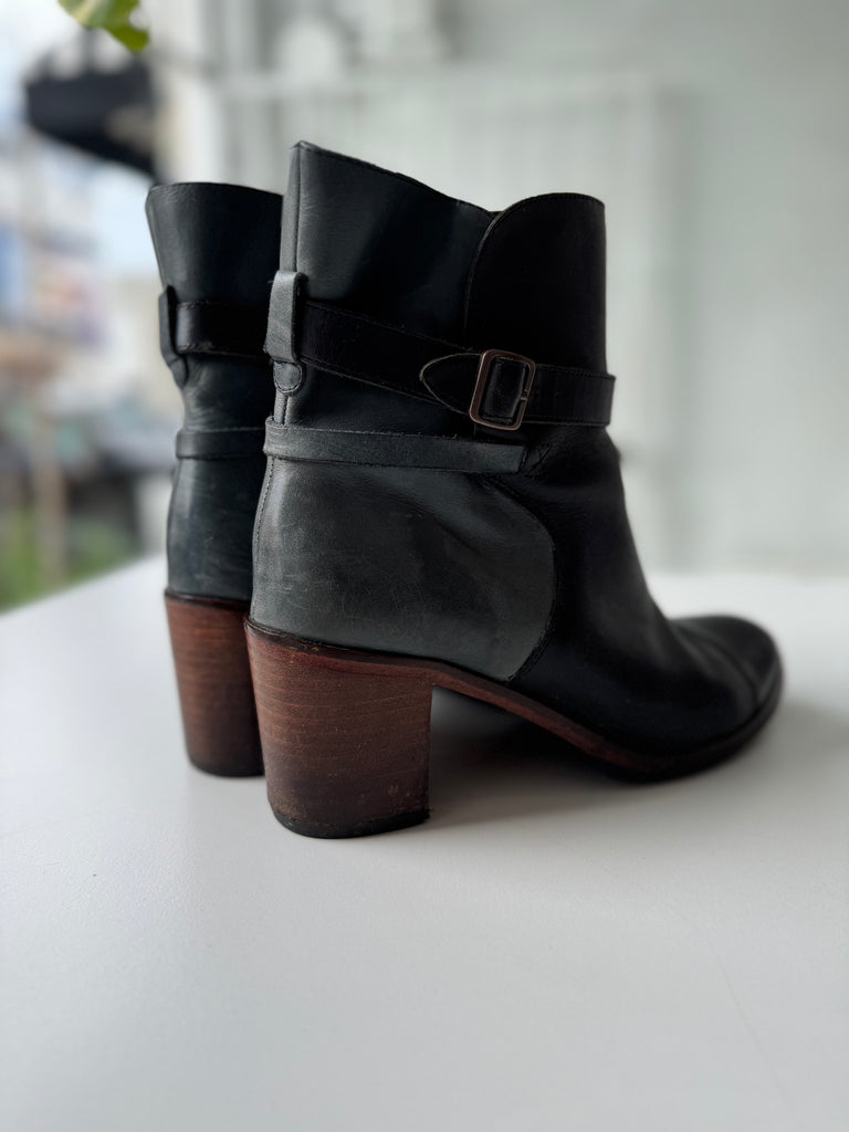 Samantha Pleet Wolverine leather boots 9.5