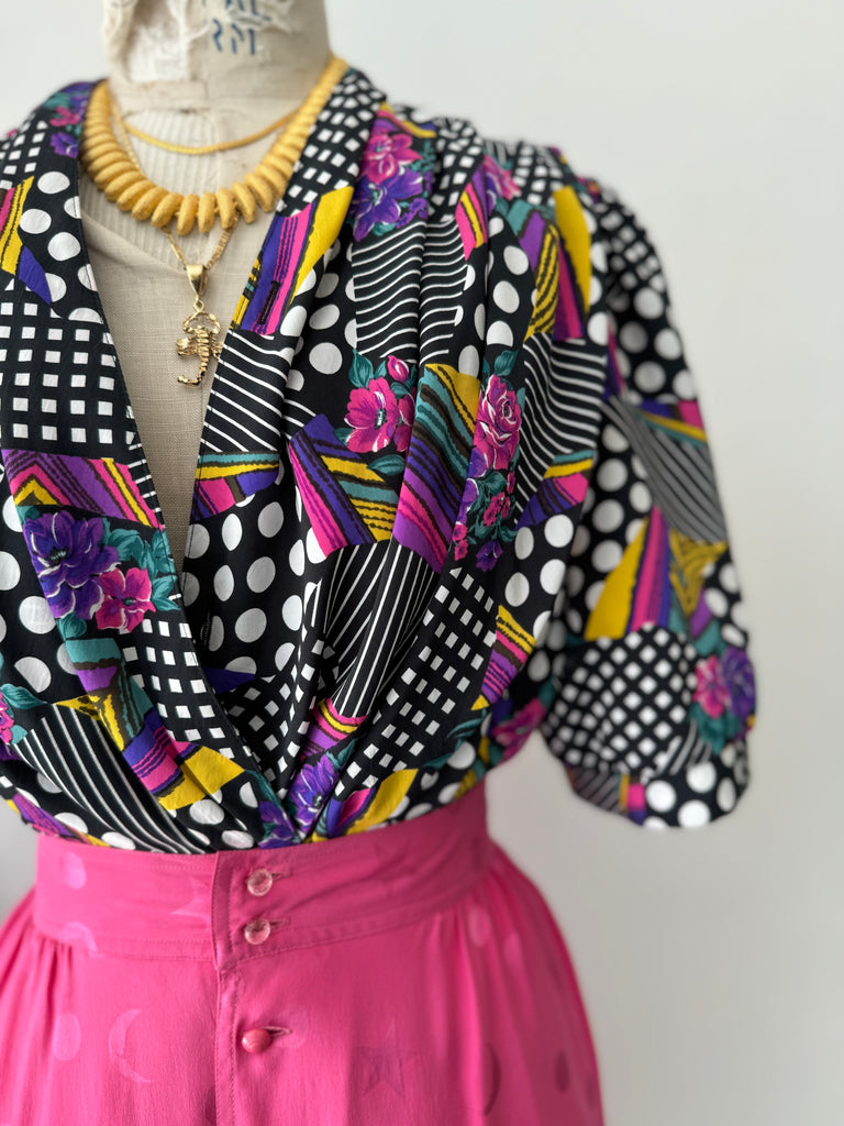 Vintage maximalist top