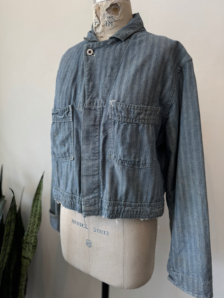 Vintage denim work jacket