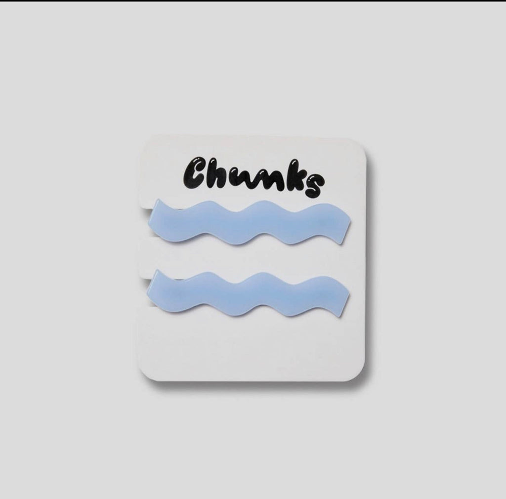 CHUNKS Allie Clips in Double Periwinkle