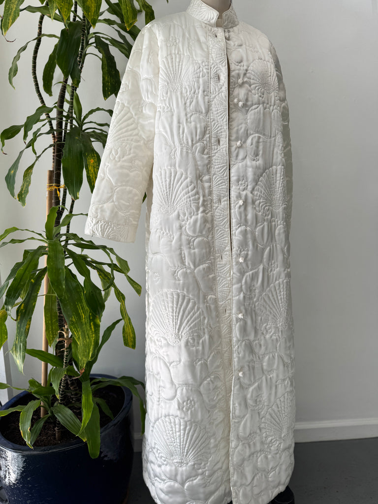 Vintage i magnin quilted outerwear /dress
