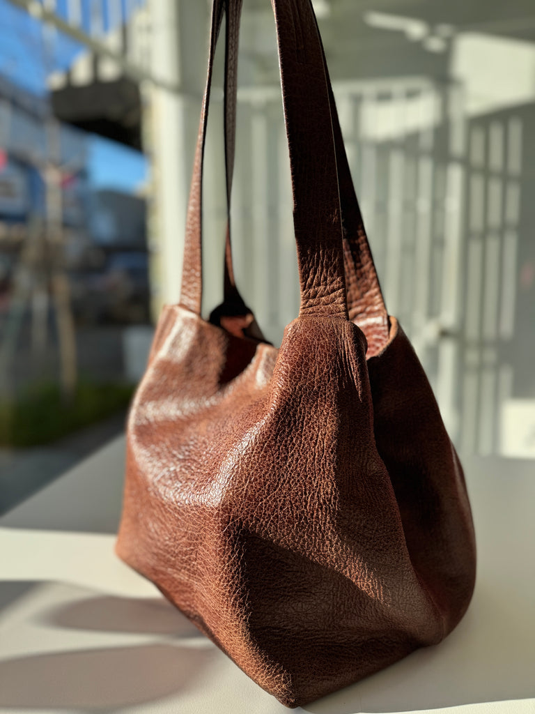 High quality Pebble leather purse