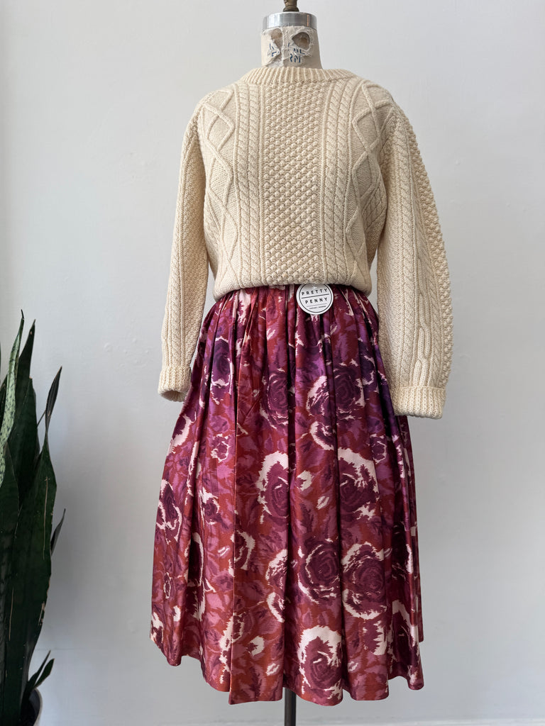 Vintage Skirt muted ombré design