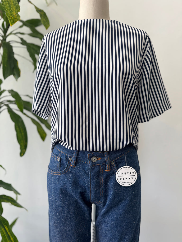 Vintage striped top