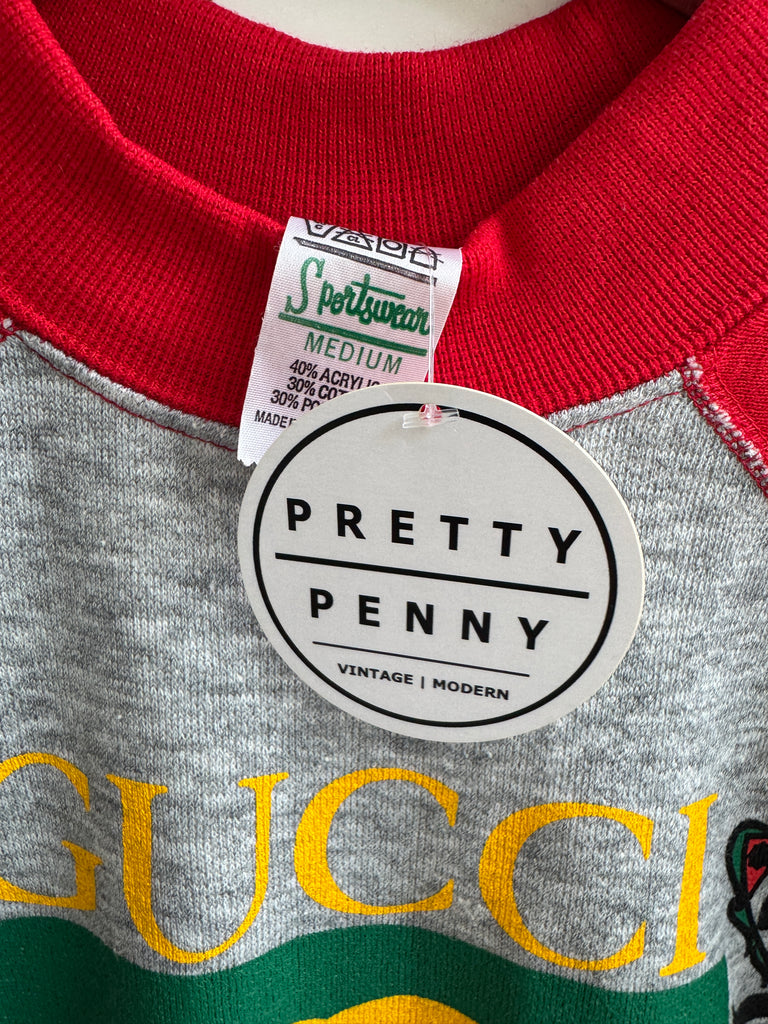 Faux on vintage raglan