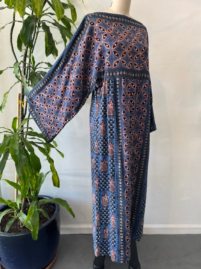 1970’s made in India  fabric cotton dress
