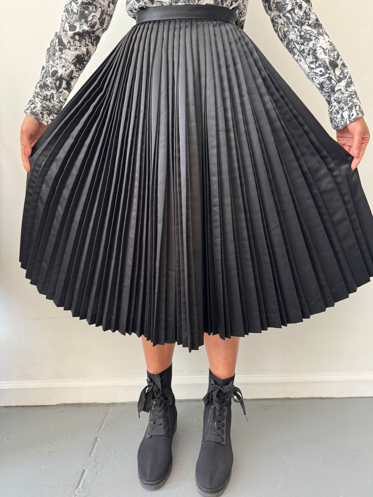 Vintage I Magnin pleated skirt