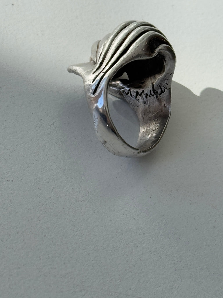 Heavy weight sterling silver ring size 10