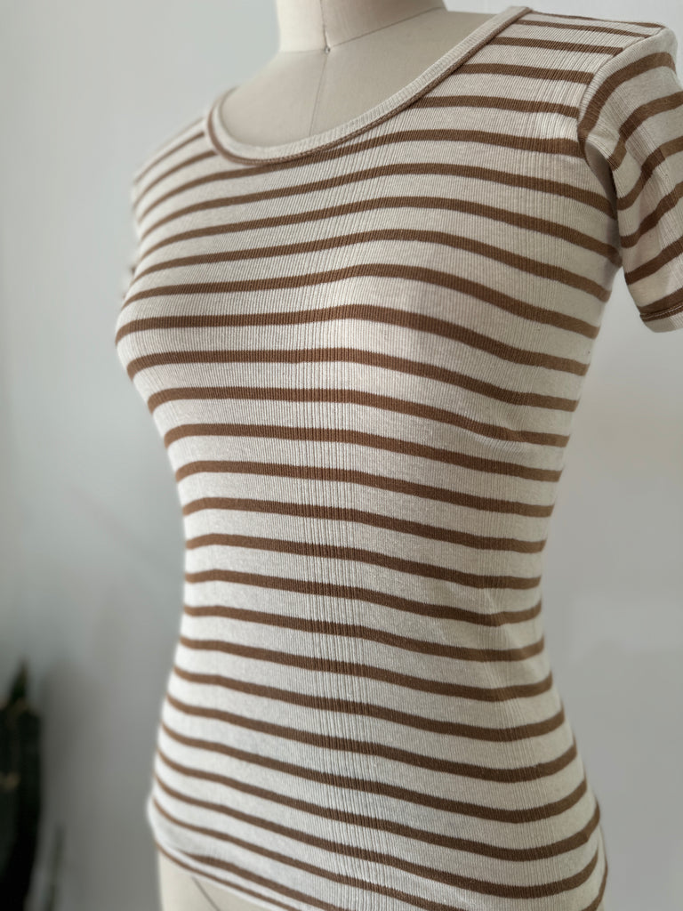 Soft cotton striped shirt