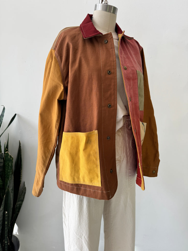 Handmade patchwork jacket