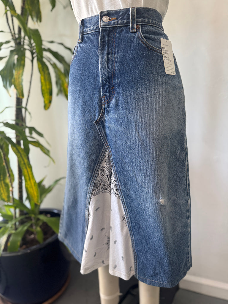Handmade Levi’s skirt waist “34”