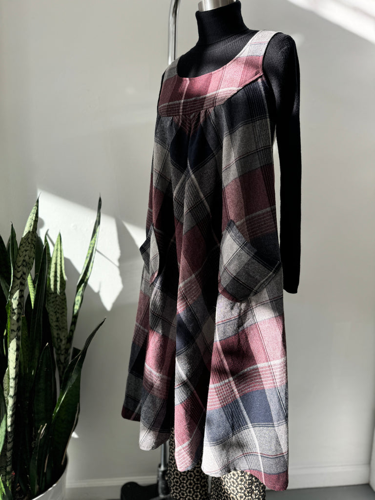 Vintage plaid Dress