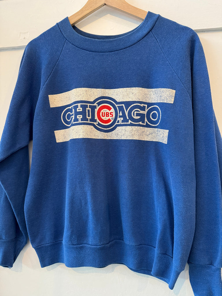 Vintage Chicago Cubs raglan sweatshirt