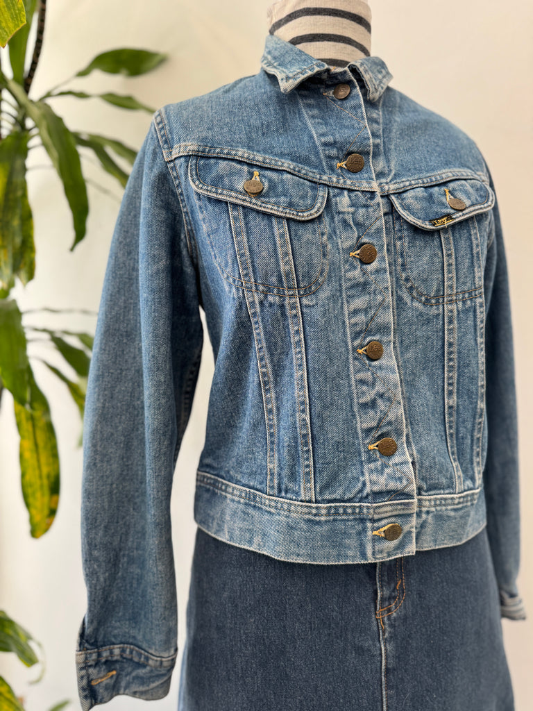 Vintage denim Lee riders jacket