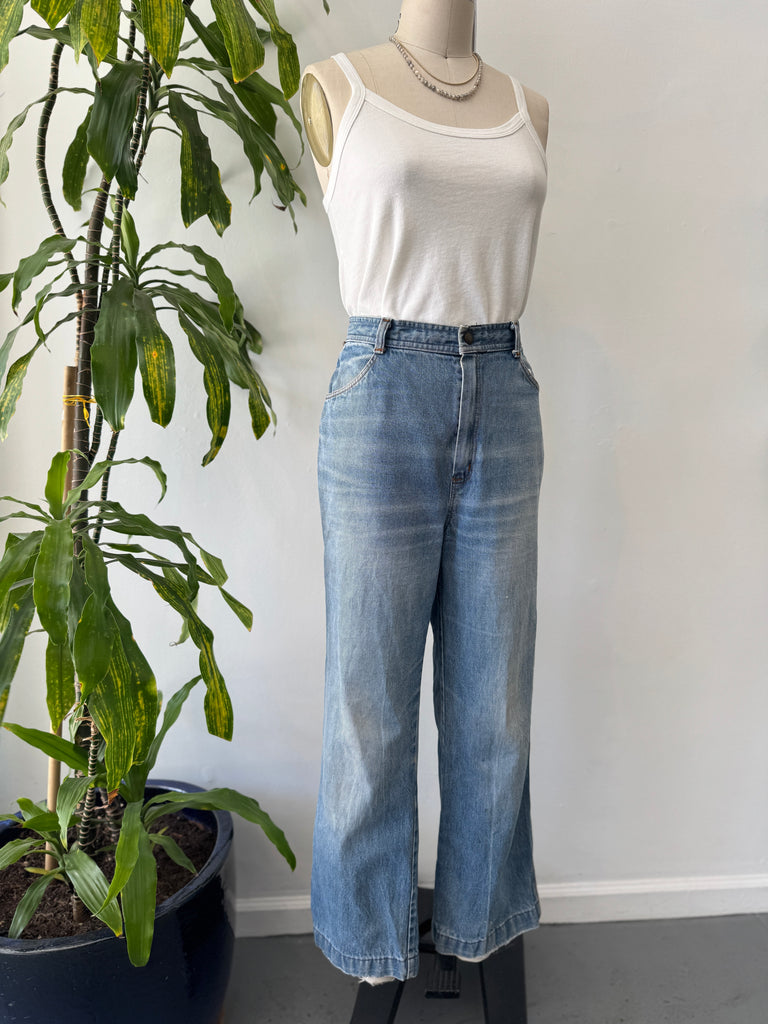 1970’s denim jeans waist “28”