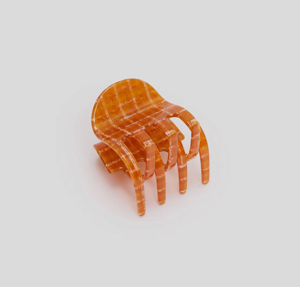 Chunks ursa claw in Carmel plaid