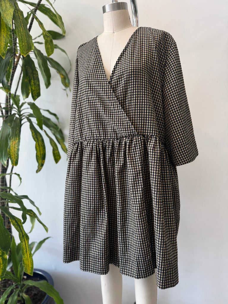 GANNI gingham dress