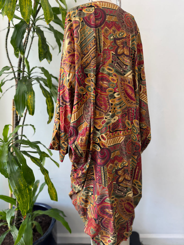 Vintage high drama dress