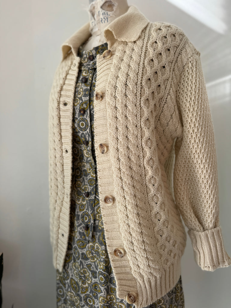 Vintage Moffat Woollens wool  cardigan