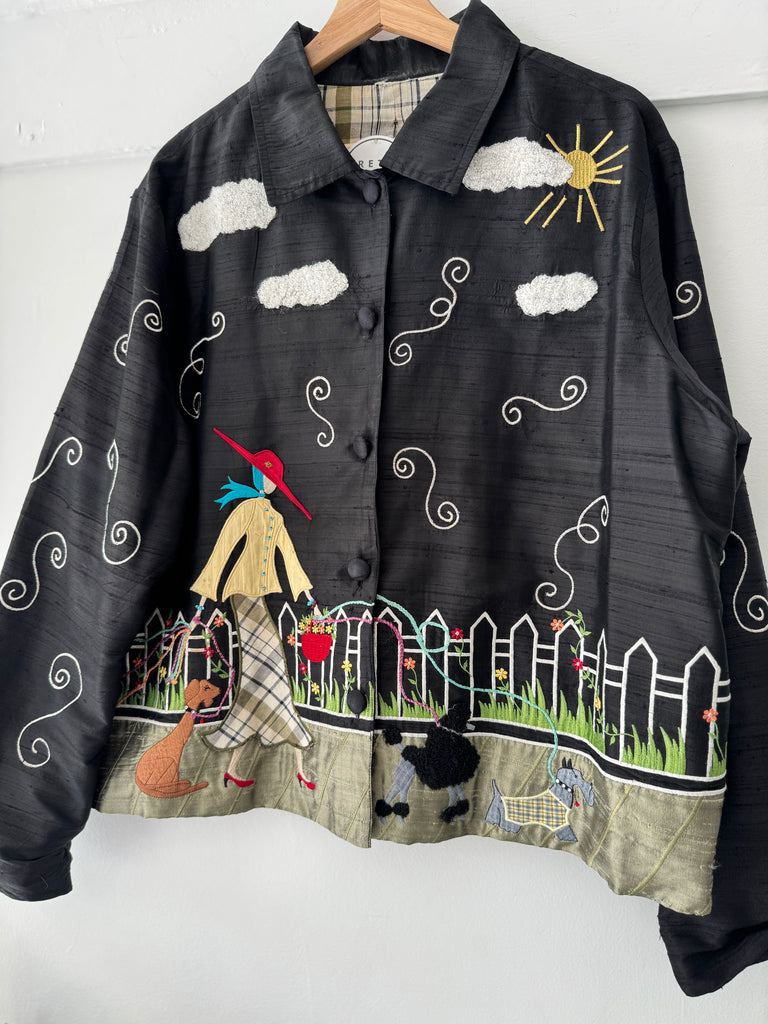 Wearable art outerwear