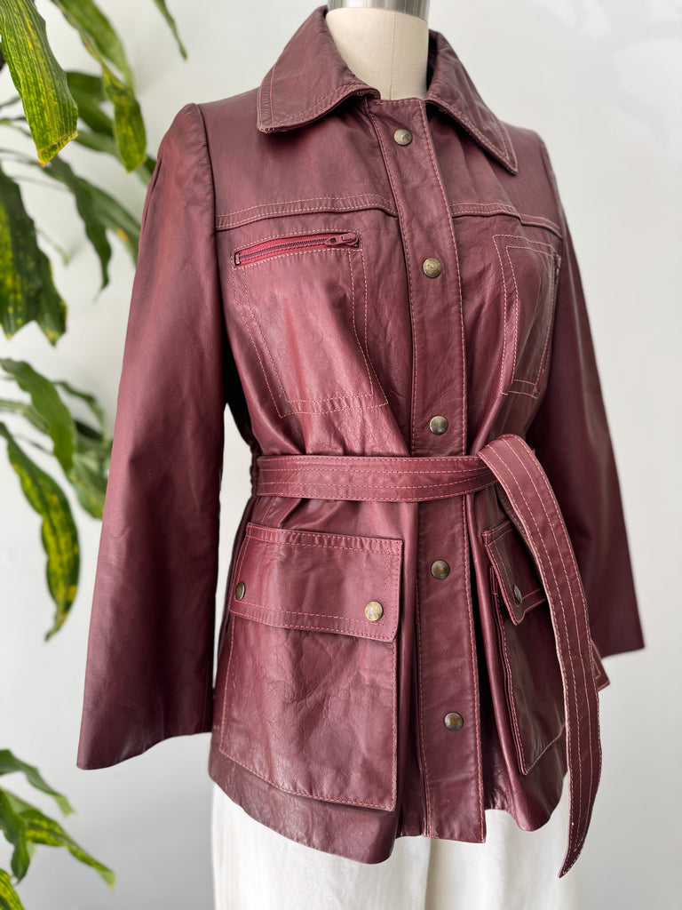 1970’s leather jacket