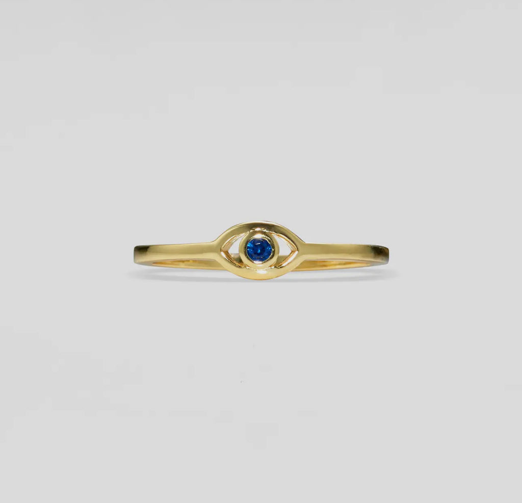Evil eye ring