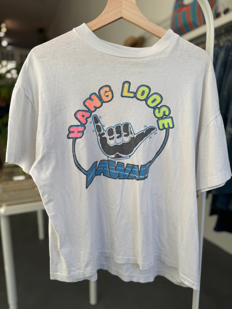 Vintage hang loose t shirt