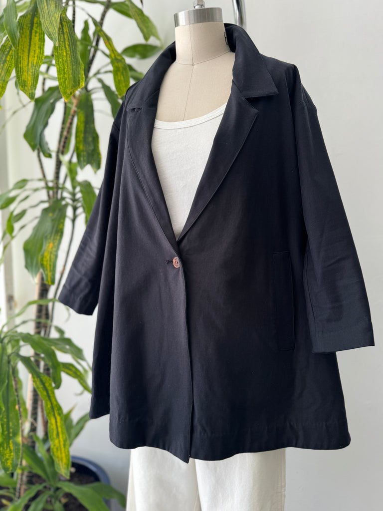 Designer MARIA STANLEY oversized blazer outerwear