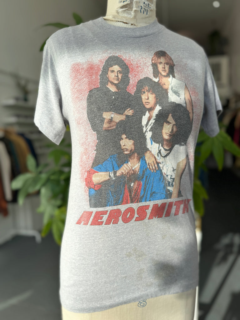 1984 AEROSMITH tour back in the saddle t shirt