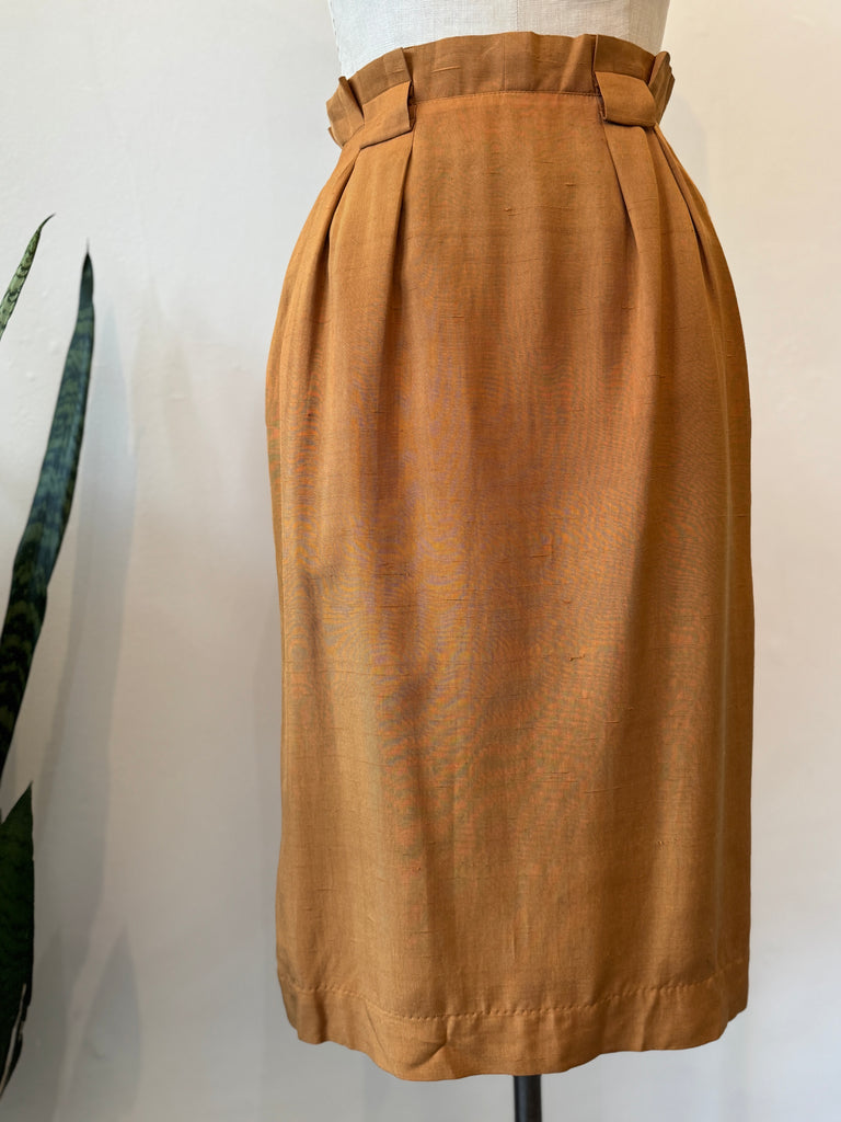 Vintage Anne Klein silk skirt waist “30/32”