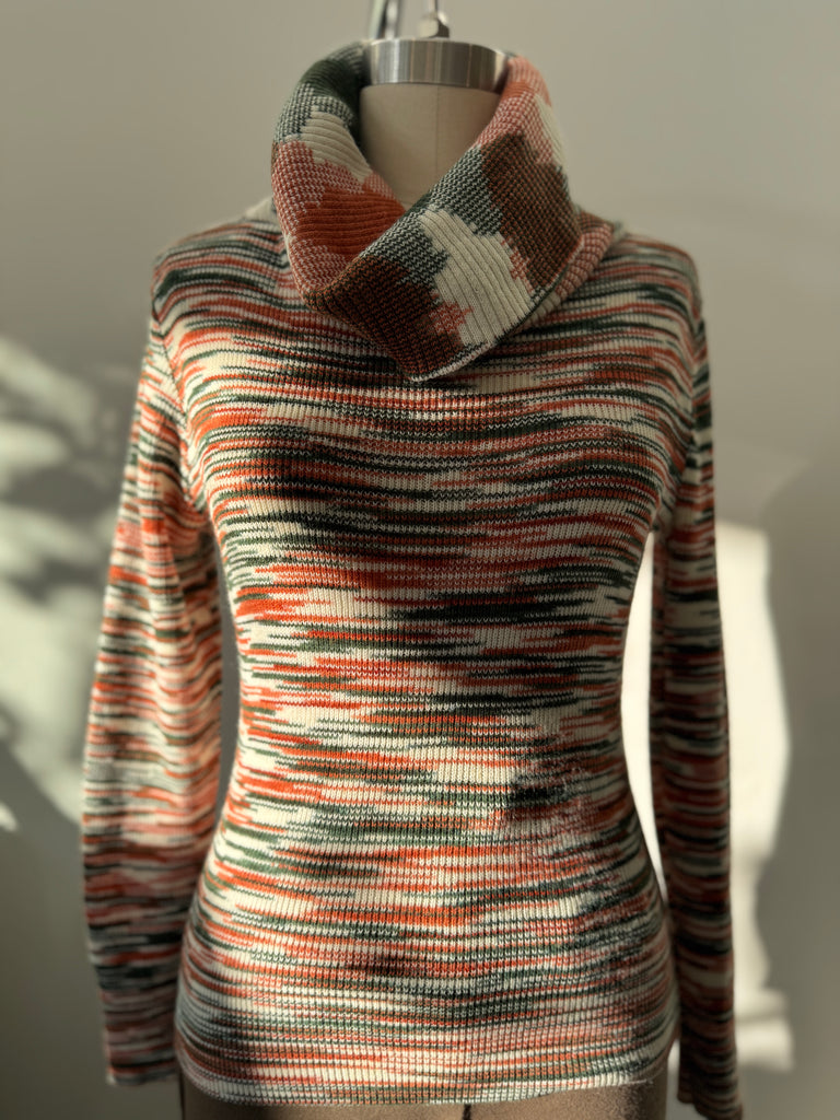 Vintage 1970’s knit turtleneck top