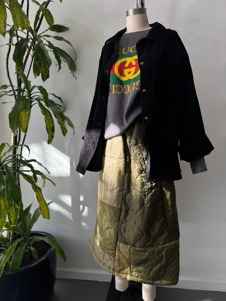 Faux Gucci vintage raglan sweatshirt