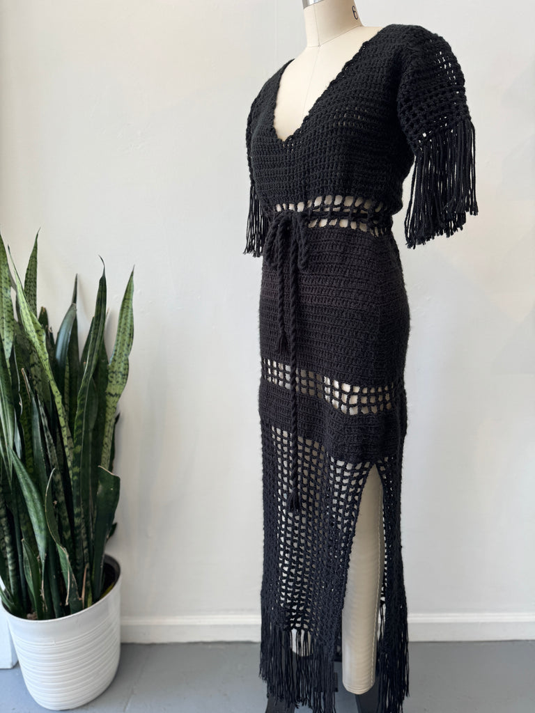 Sexy handmade crochet dress