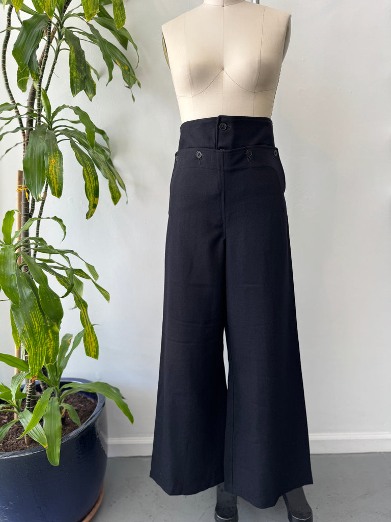 Vintage sailor pants highest waist “28”